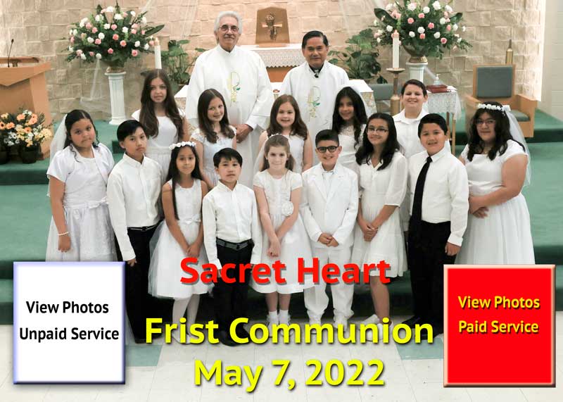 Sacret Heart First Communion Phots May 07 2022 by juan carlos of entertainment photos epoof
