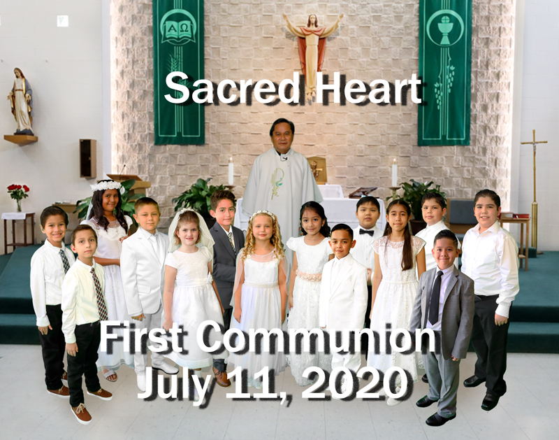 Sacred Heart First Communion July 11 2020 by Juan Carlos epoof Entertainment Photos
