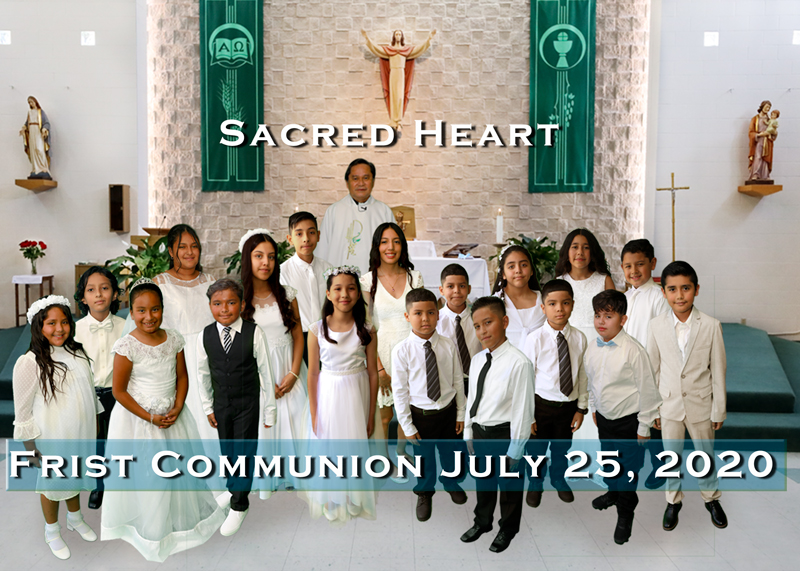 Sacred Heart First Communion July 25 2020 by Juan Carlos of Entertainment Photos epoof