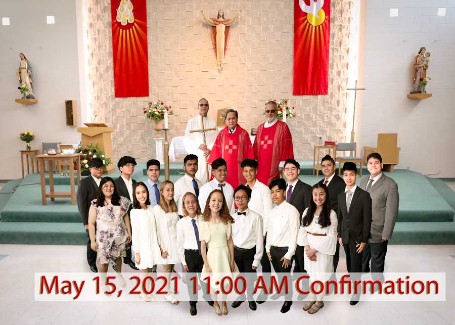 Sacred Heart Confirmation 51521 11AM by juan Carlos of Entertainment Photos epoof